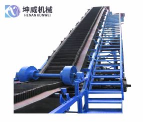 礦用大傾角膠帶輸送機